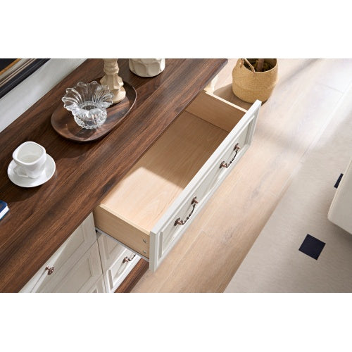Walnut Rustic Drawer Dresser