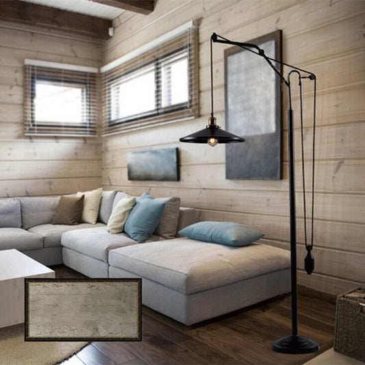 Amerikanischer Vintage-Industriestil Eisen-Stehlampe für Wohnzimmer und Schlafzimmer