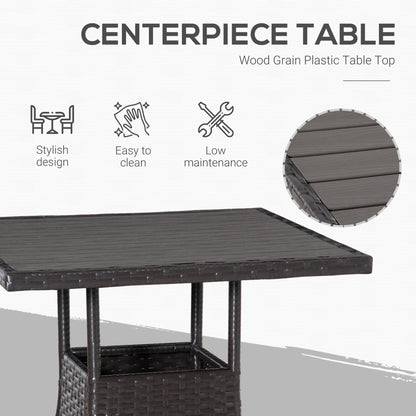3-teiliges Patio-Bistro-Set