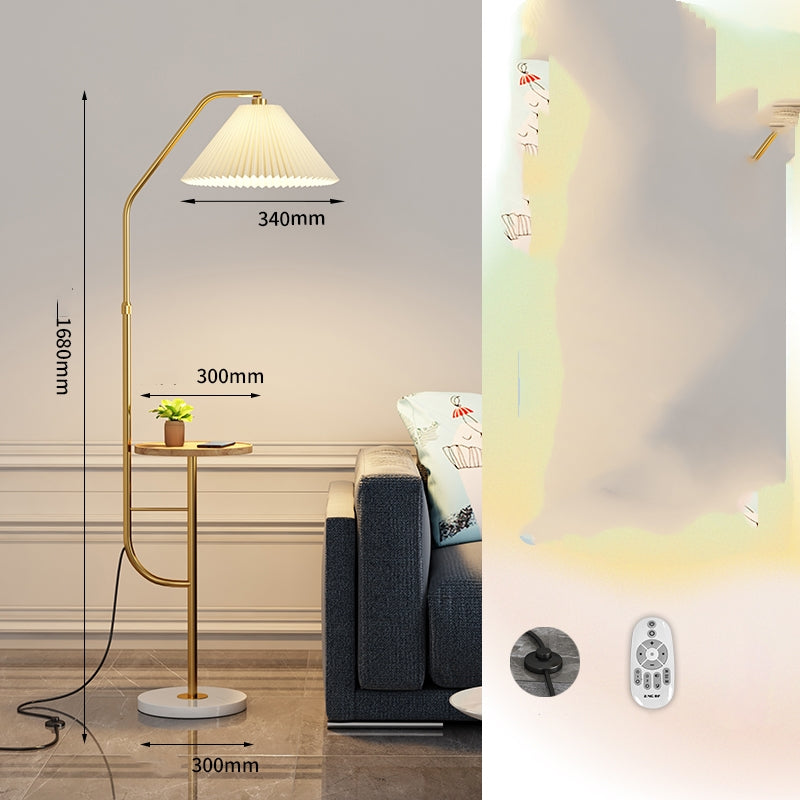 Nordic Boden-Innen-USB-Drahtlosladung Licht Luxus Schreibtischlampe