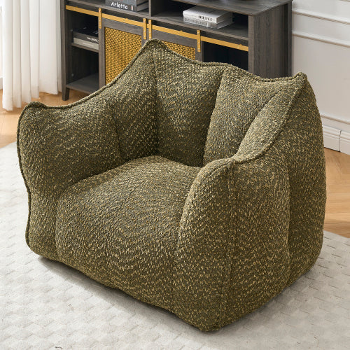 Boucle Bean Bag Chair