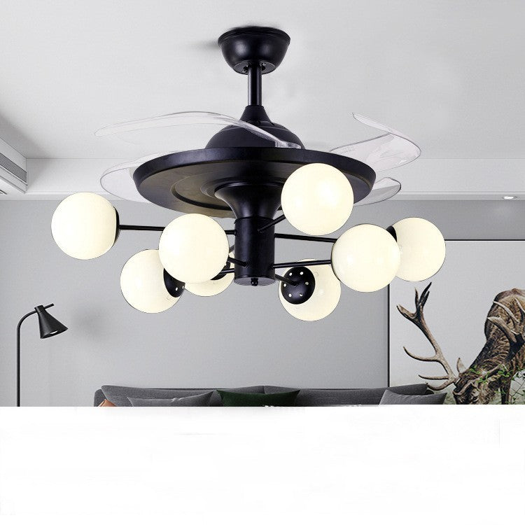 Black Nordic Ceiling Fan