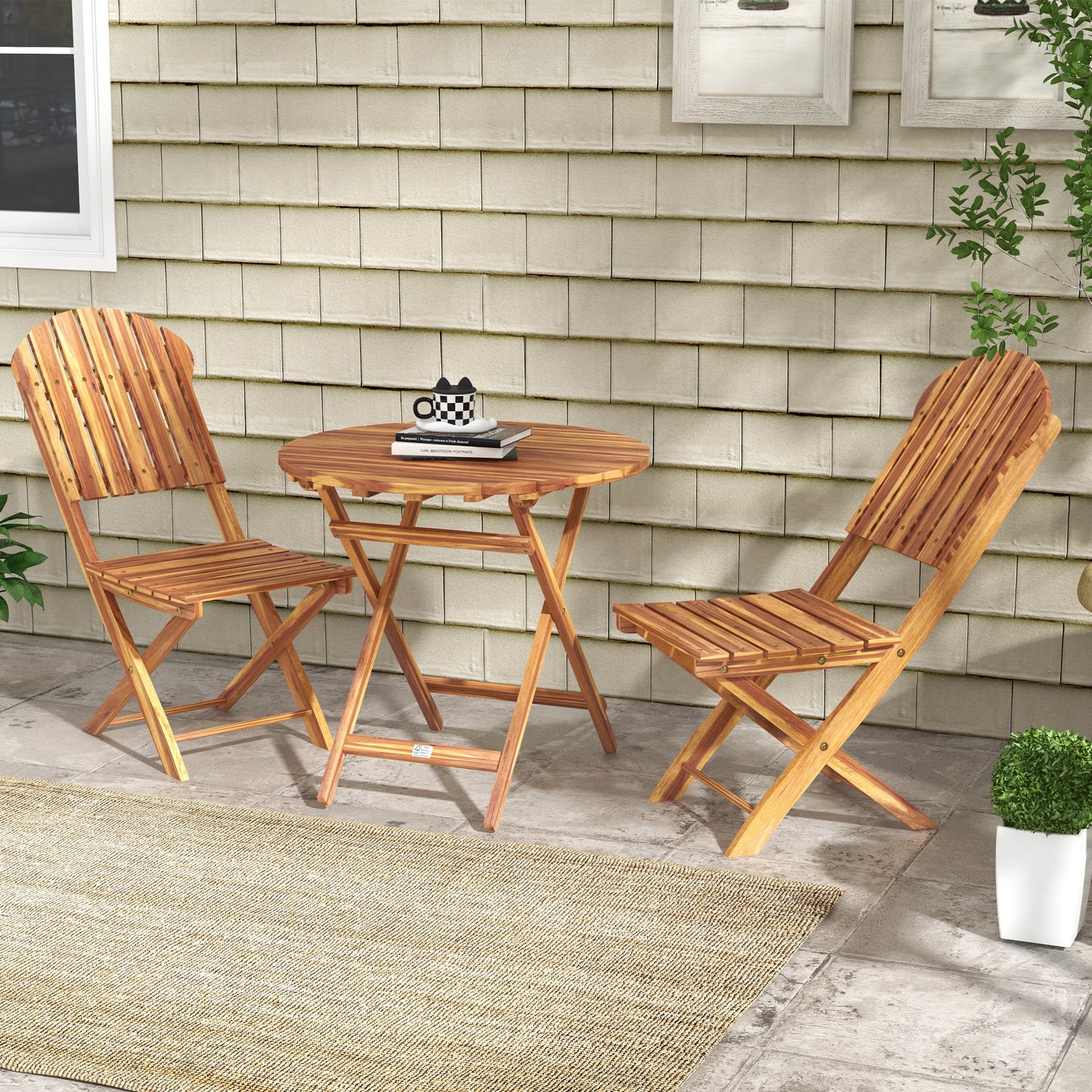 Klappbares Outdoor-Bistro-Set