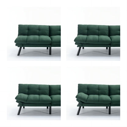Smaragd-Faltbare Moderne Sofa-Bett Cabrio