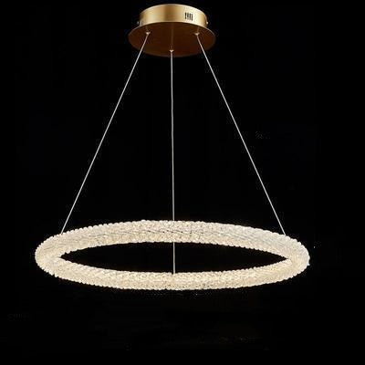 Internet-Berühmtheit Ring Lampe Kristall Kronleuchter