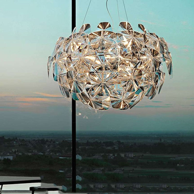 LED-Acrylic-Wohnzimmer-Apfel-Kronleuchter