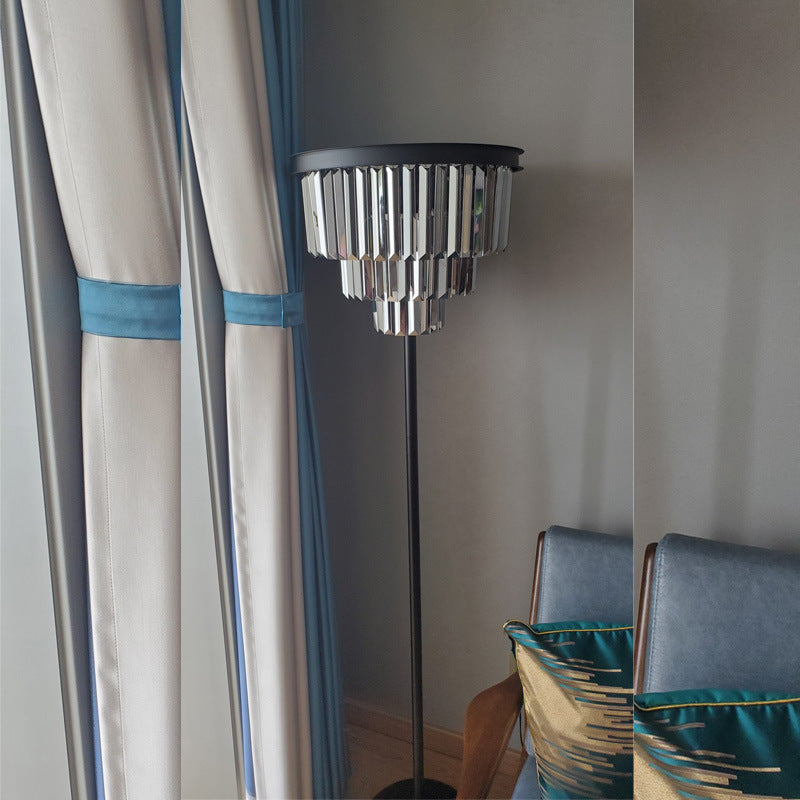 Luxus-Kristall-Stehlampen Retro Einfach Kreativ
