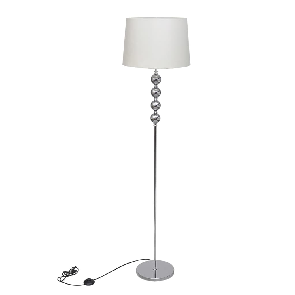 Stehlampen mit 4-Kugeln-Dekorelement, Stehlampe, Stehlampe, Lampe, Licht