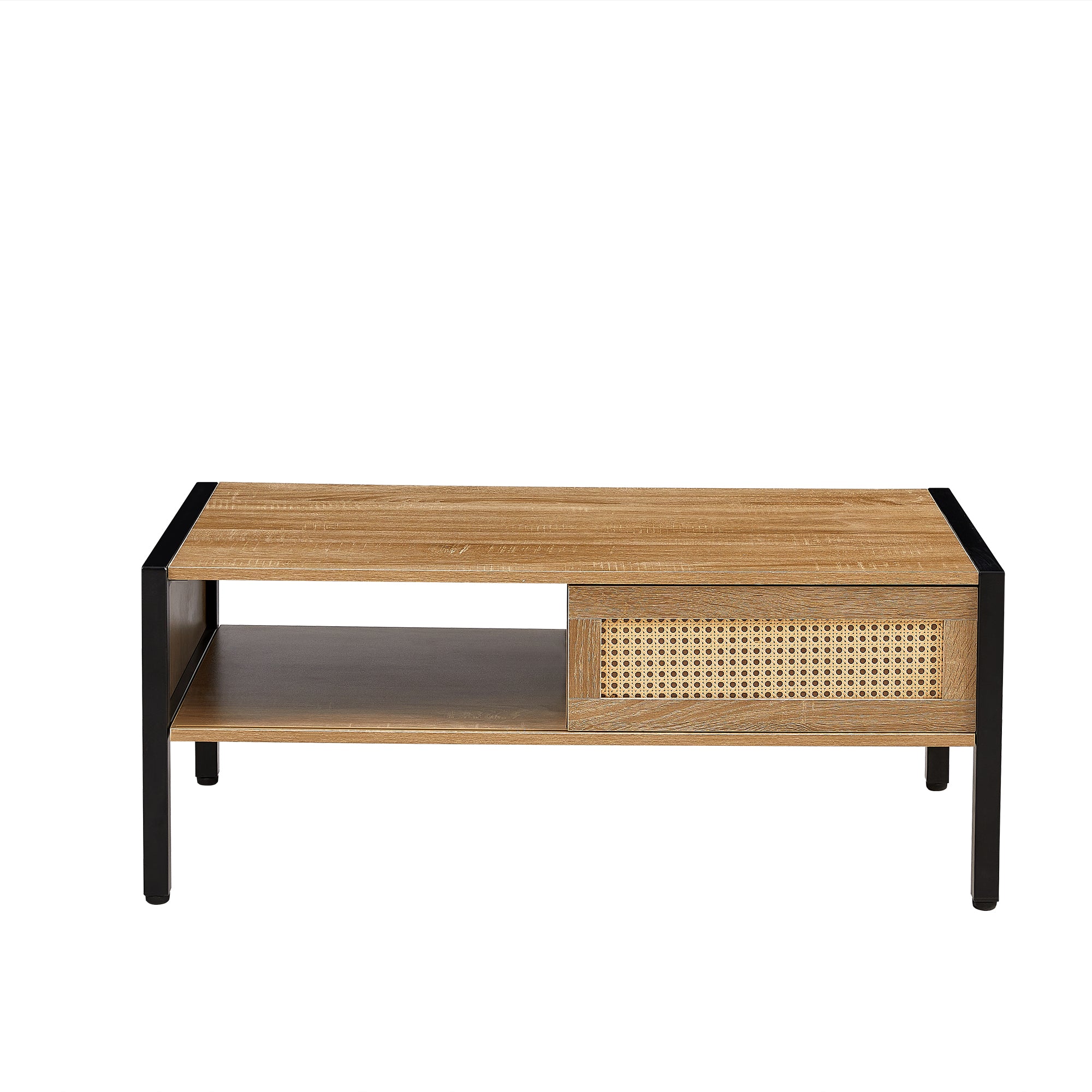 Metal Rattan Coffee Table