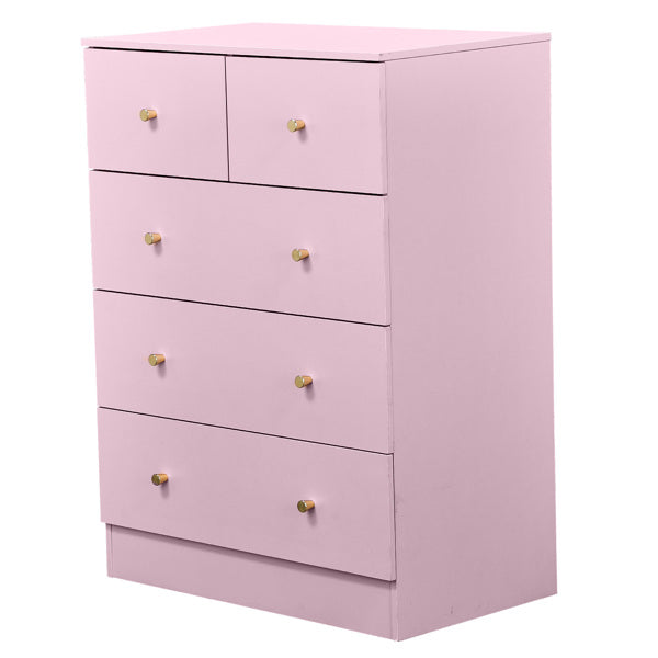 MacaronPink Melaminplatte, Schubladenschrank