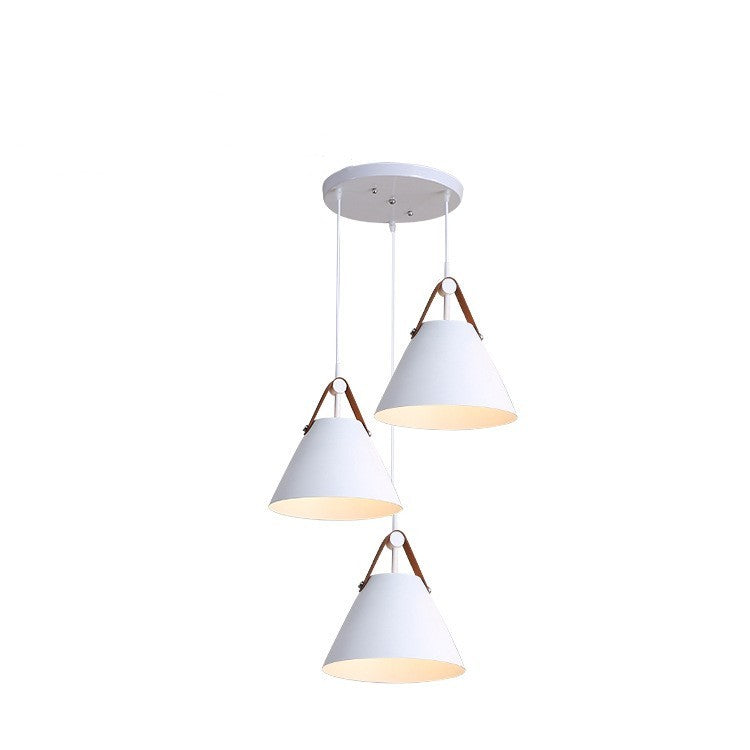 Nordische Esszimmer-Leuchter Kreative Kunst Einfache Persönlichkeit Makronen-Schlafzimmer-Barlampe