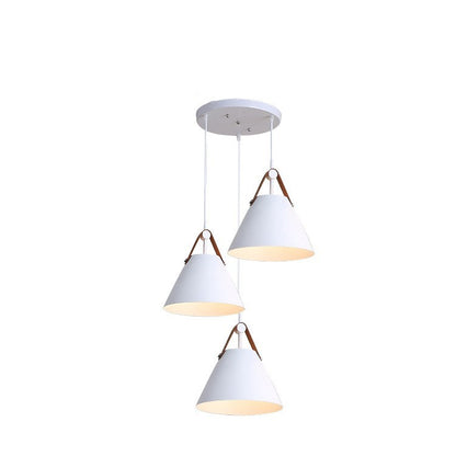 Nordische Esszimmer-Leuchter Kreative Kunst Einfache Persönlichkeit Makronen-Schlafzimmer-Barlampe