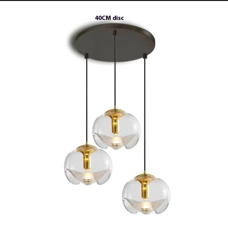 Industrieller Stil Kreatives Wohnzimmer Flur Persönlichkeits Glas Leuchter