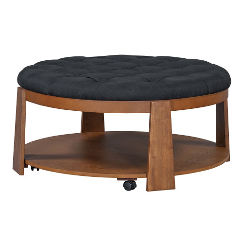 Runder Hocker-Beistelltisch