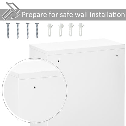 Wandmontierter Medizinschrank 3-stufiger Notfallkasten für Badezimmer und Küche