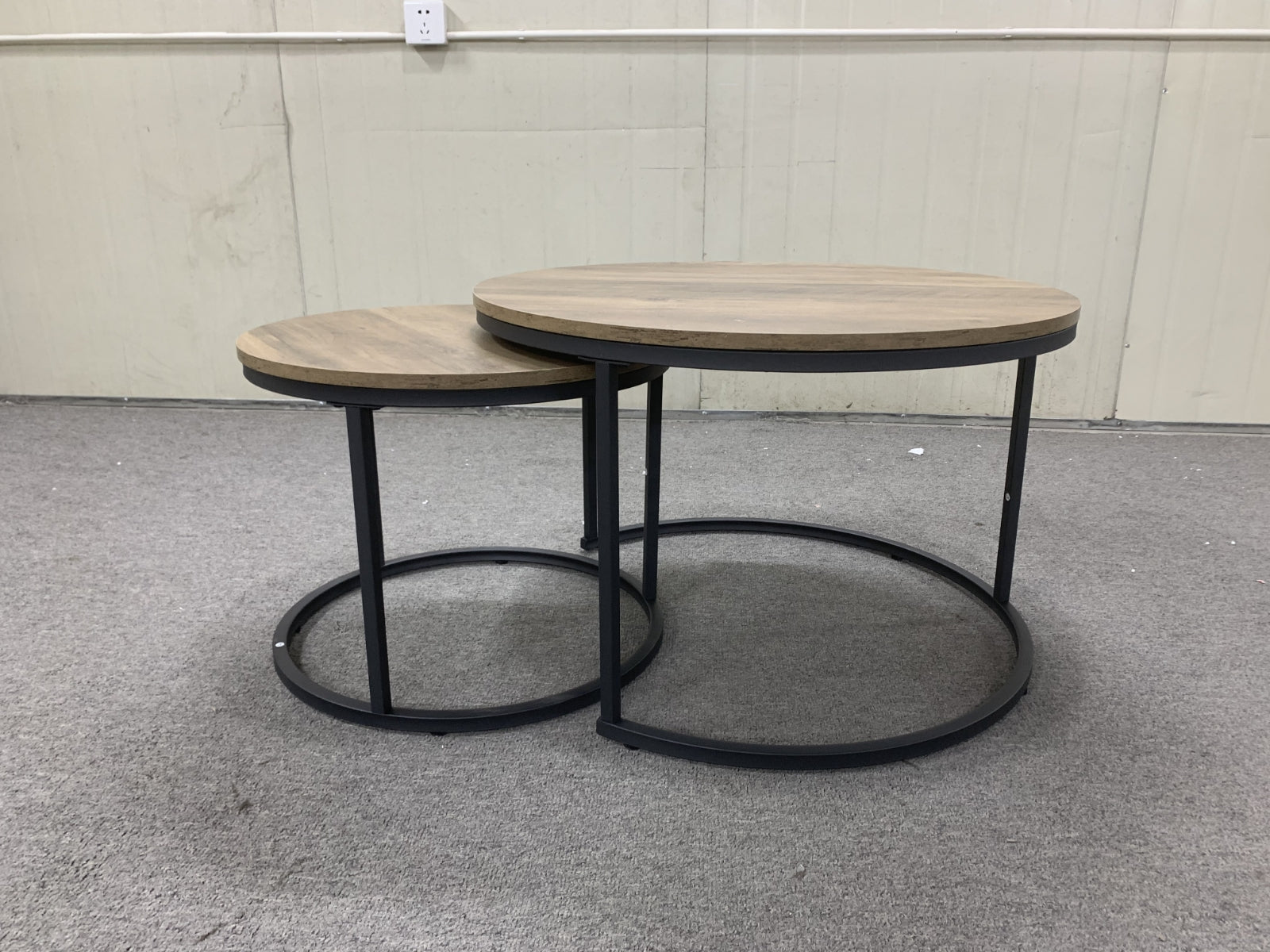 Industrial Wood Coffee Table