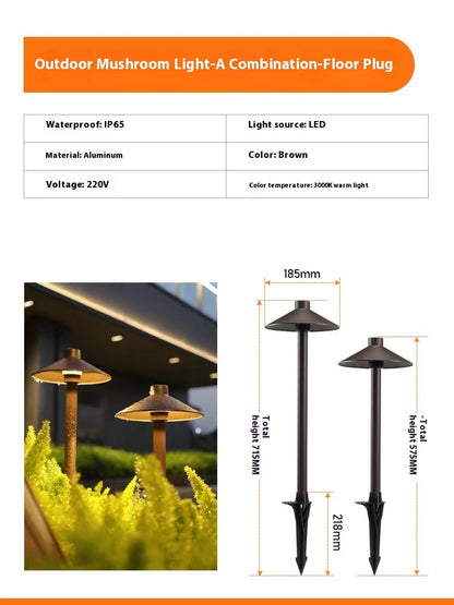 Rasenterrassenlampe Außen Bodensteckdose Boden Gartenlampe