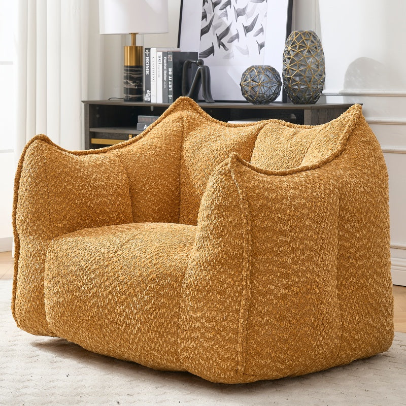 Boucle Bean Bag Chair