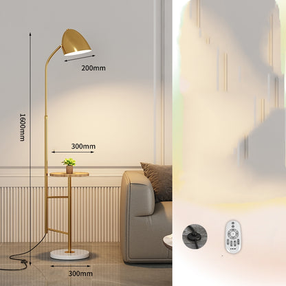 Nordische Stehlampe mit InsUSB kabelloser Ladeleuchte Luxus
