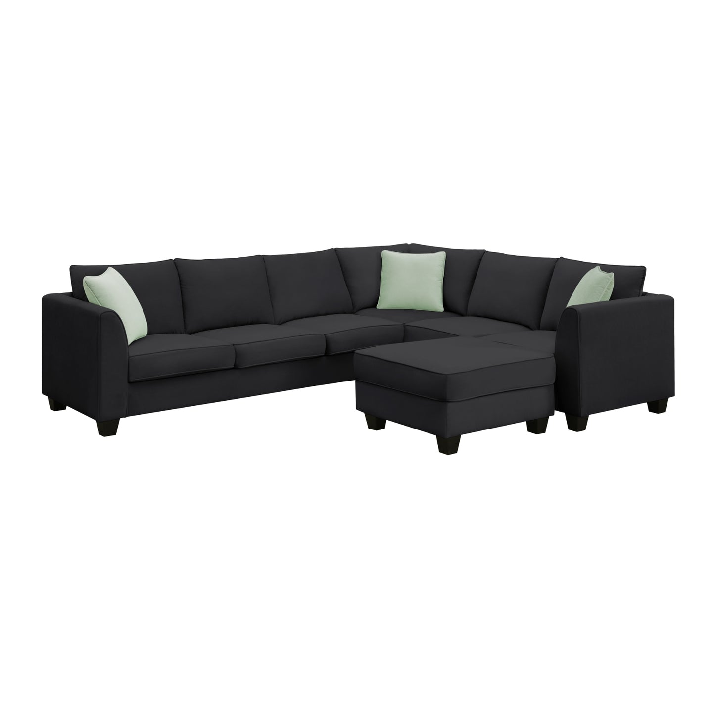 112 87 Sektionale Sofas, 7-Sitzer modulare Wohnzimmer-Sets