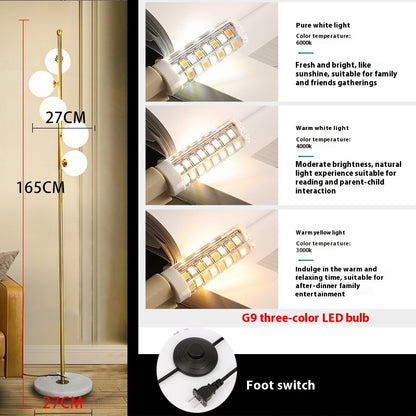 Einfache Wohnzimmer-Tischlampe Nordischer Stil für Schlafzimmer und Arbeitszimmer Dekoration Stehlampe