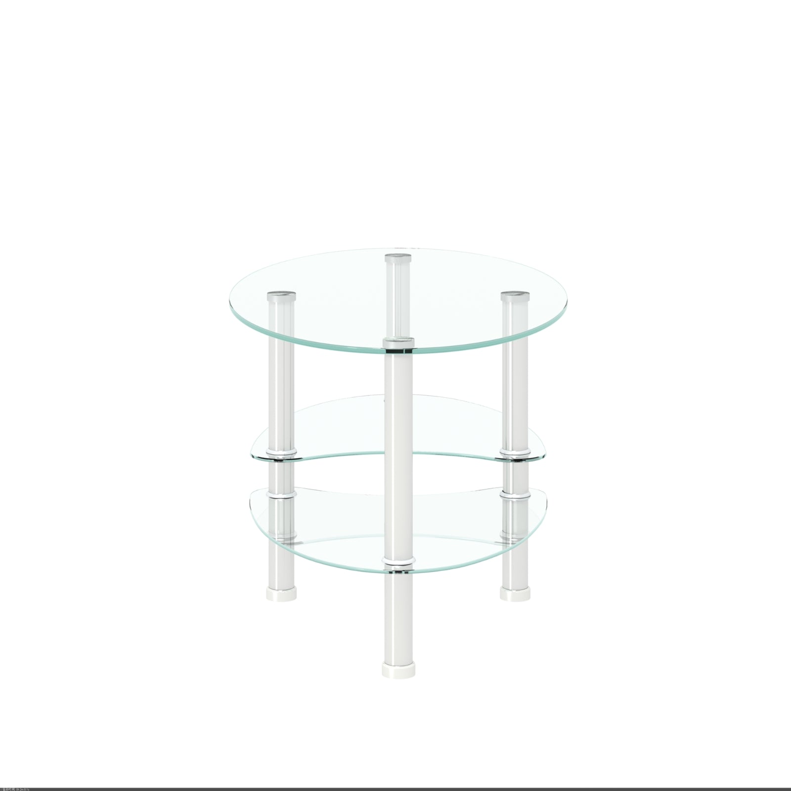 Glass Oval Coffee Table