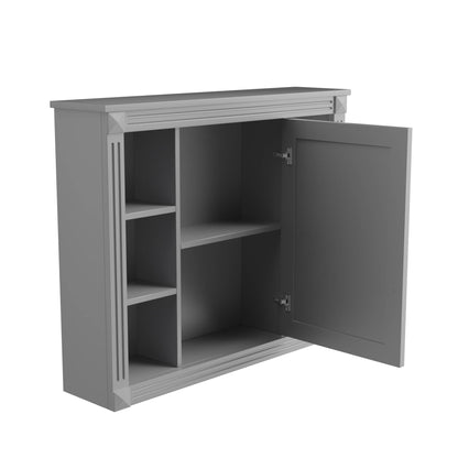 Wandmontierter Badezimmerschrank Badezimmer-Wandregal mit Spiegel