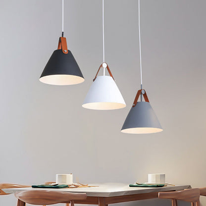 Nordische Esszimmer-Leuchter Kreative Kunst Einfache Persönlichkeit Makronen-Schlafzimmer-Barlampe