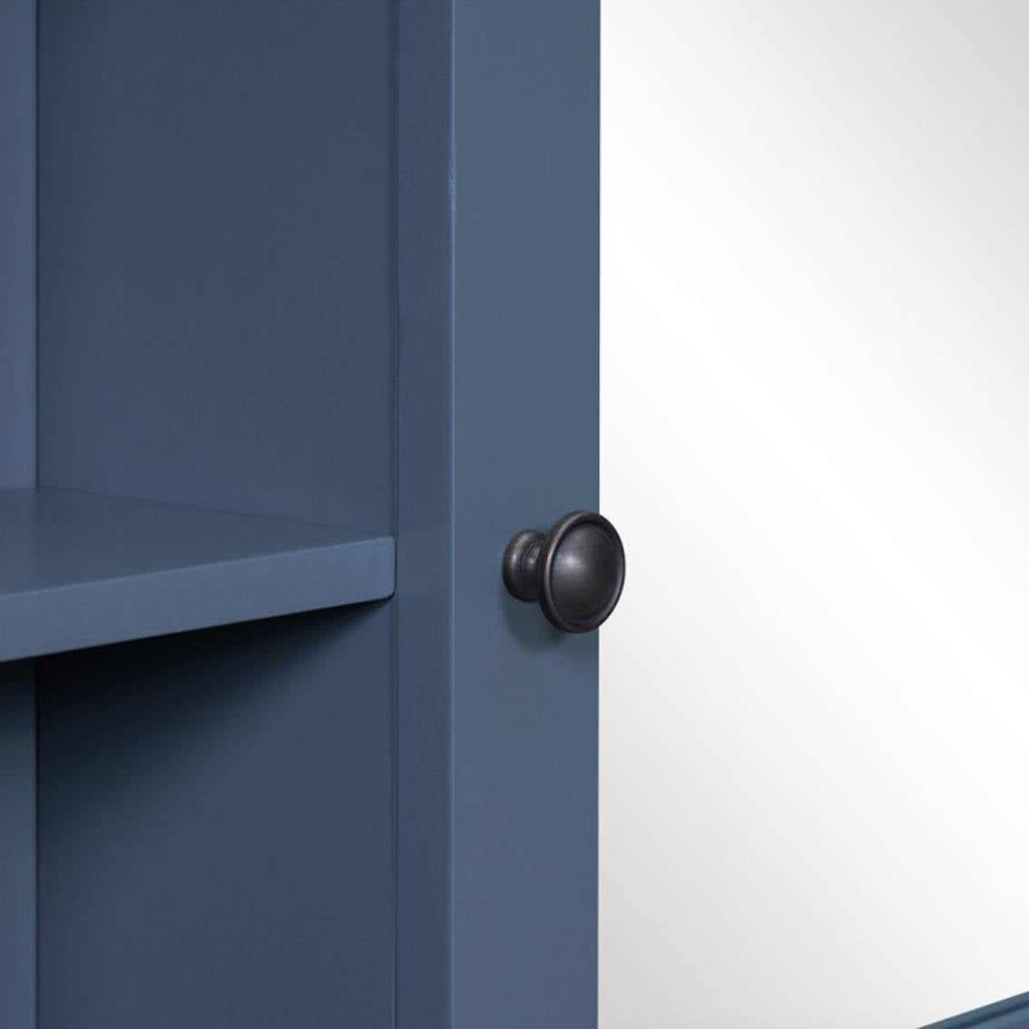 Wandmontierter Badezimmerschrank Moderner Wand Schrankschrank mit Spiegel Spiegelschrank