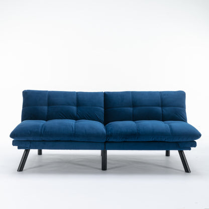 Marineblaues Klappbares Modernes Sofa-Bett
