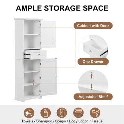 Painted MDF Storage Cabinet