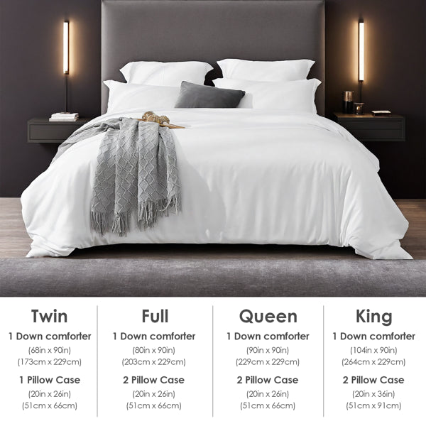 White Boho Duvet Cover