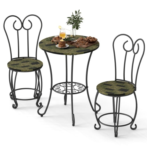 Round Coffee Table Set