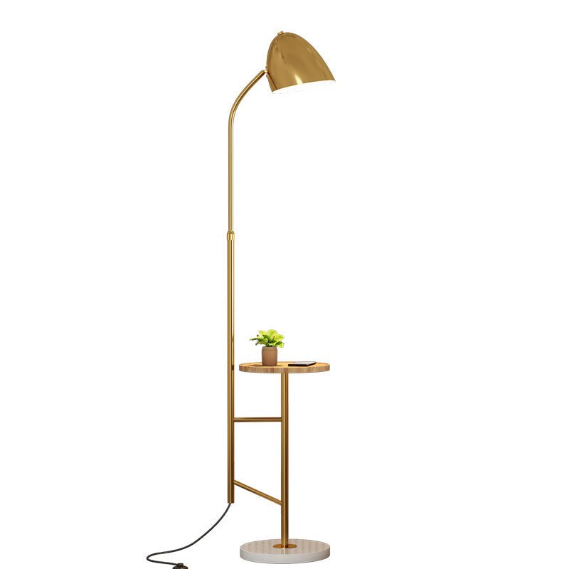 Nordische Stehlampe mit InsUSB kabelloser Ladeleuchte Luxus