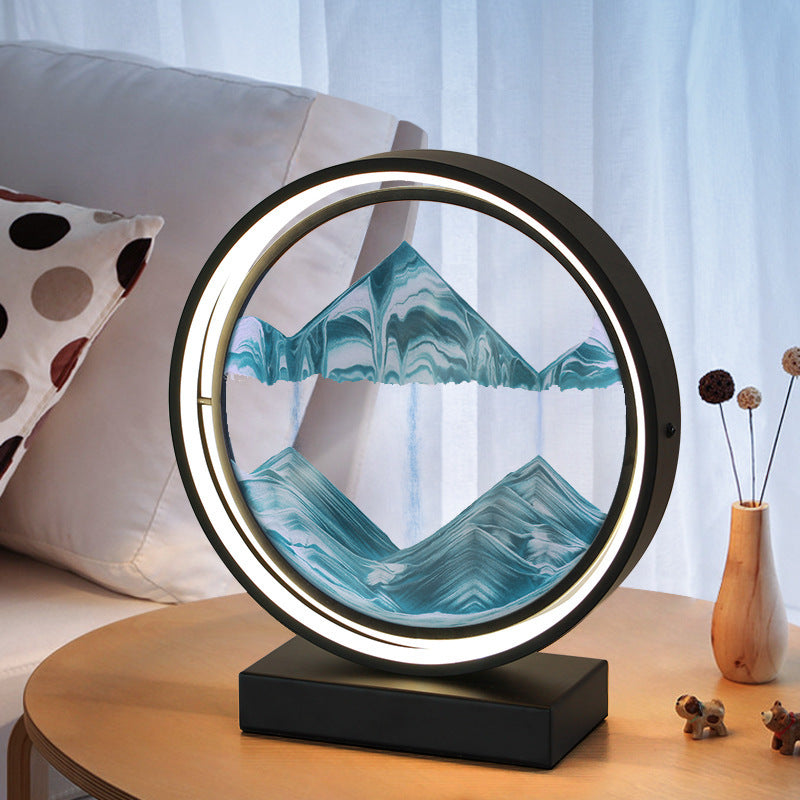 Kreative Mode Romantische Einfache Schlafzimmer Sanduhr-Tischlampe