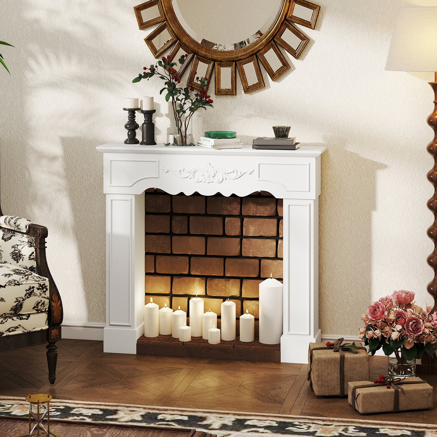 Barocker Kaminmantel