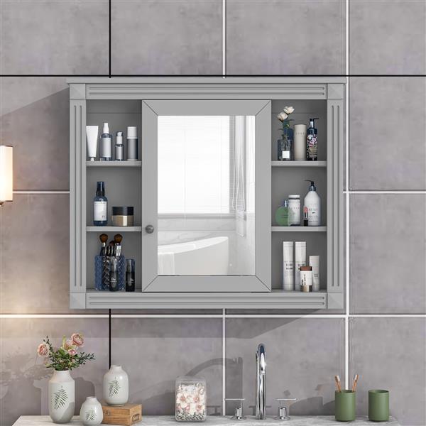 Wandmontierter Badezimmerspeicherschrank