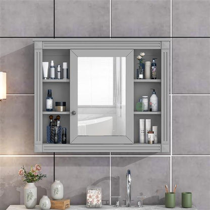 Wandmontierter Badezimmerspeicherschrank