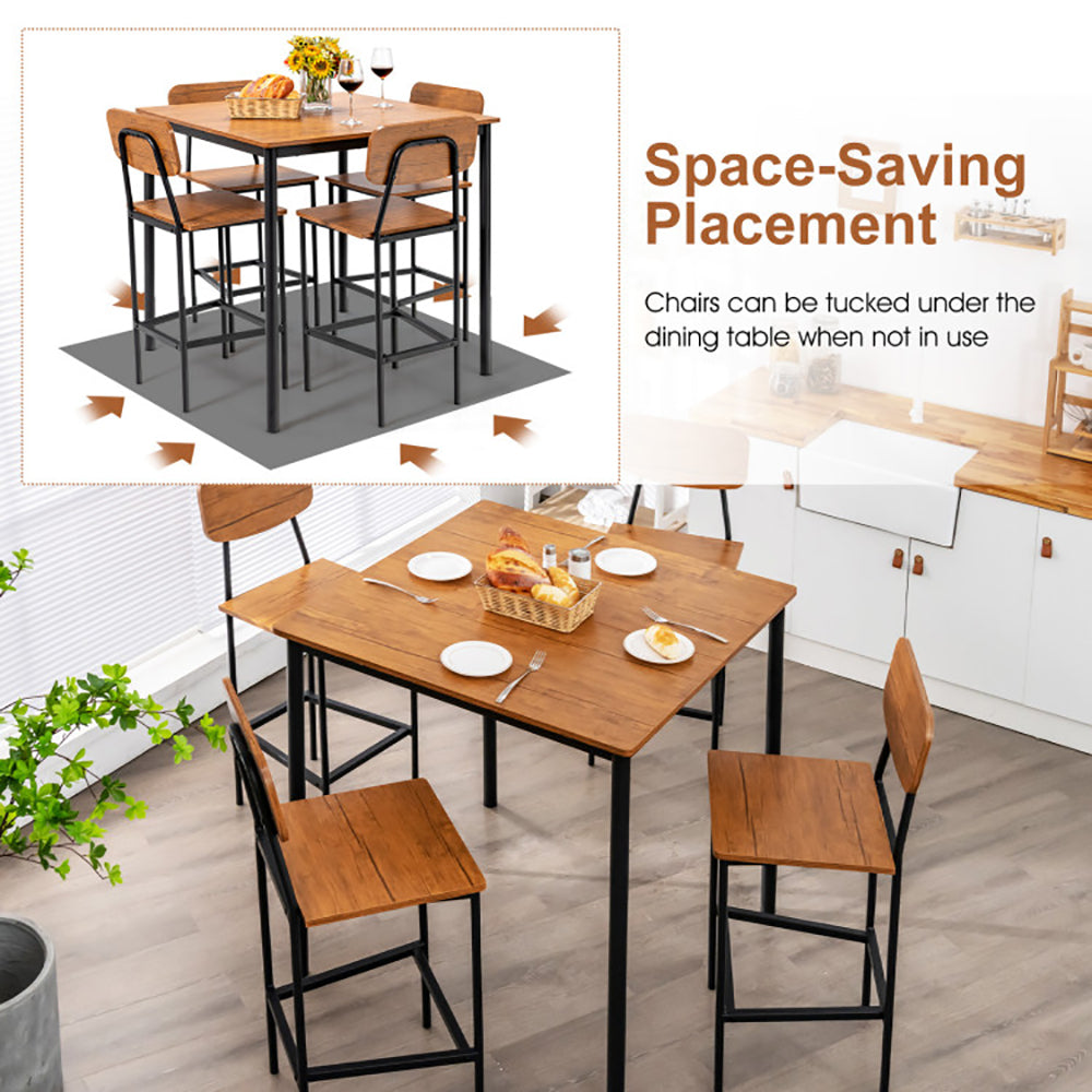 Rustic Counter Height Dining Set