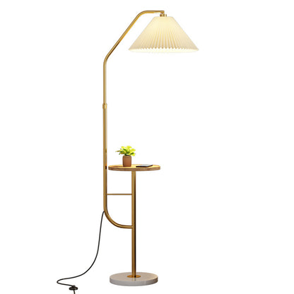 Nordic Boden-Innen-USB-Drahtlosladung Licht Luxus Schreibtischlampe