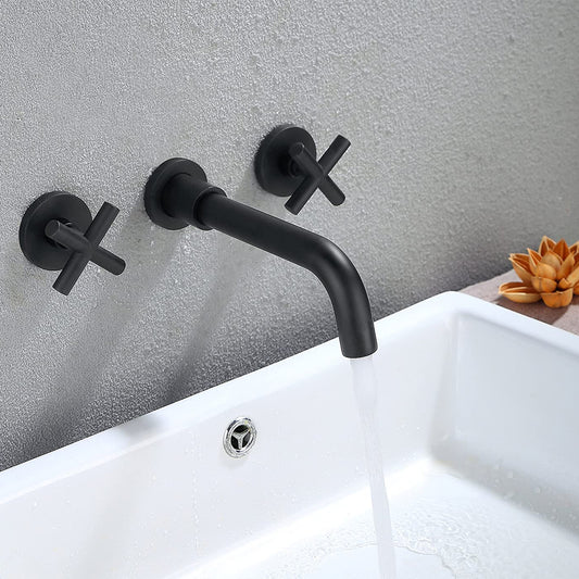 Badezimmerarmaturen, Wandmontierte Waschbeckenarmaturen