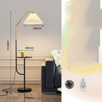 Nordic Boden-Innen-USB-Drahtlosladung Licht Luxus Schreibtischlampe