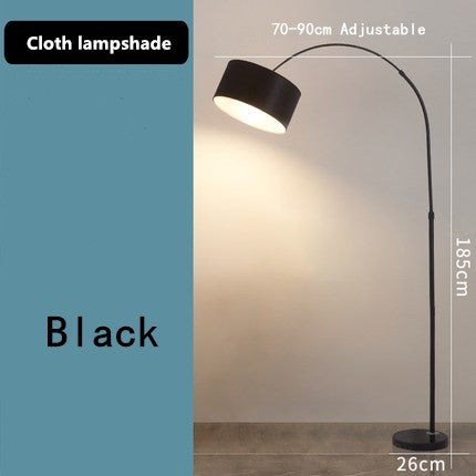 Stehlampe im Schlafzimmer und Arbeitszimmer