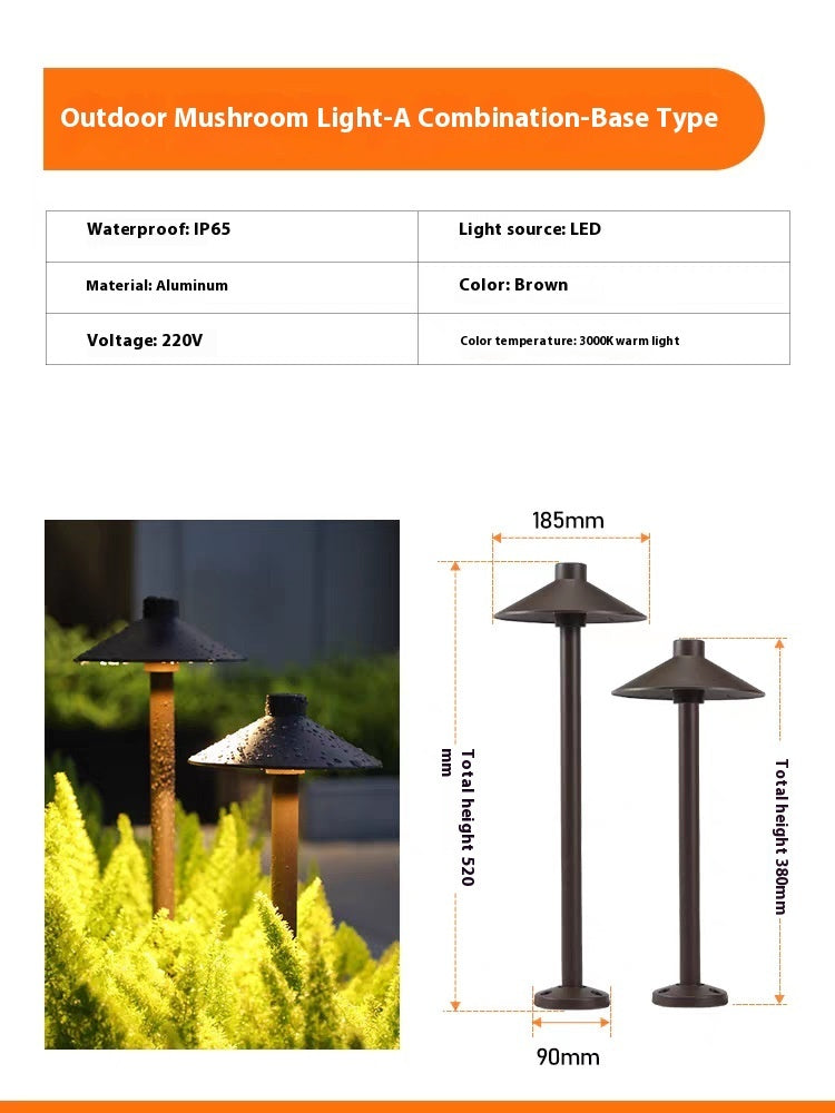 Rasenterrassenlampe Außen Bodensteckdose Boden Gartenlampe