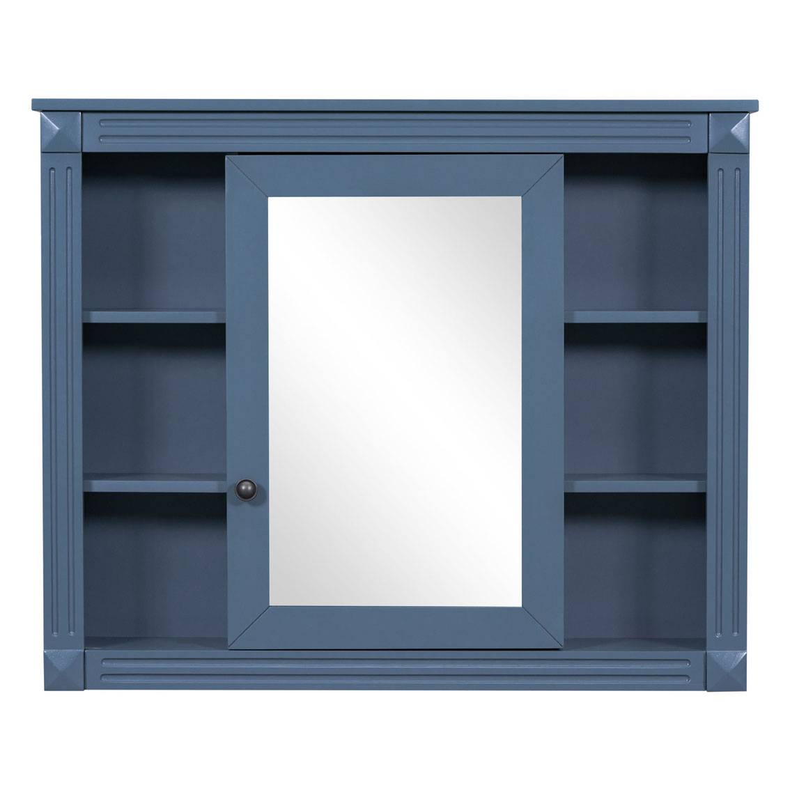 Wandmontierter Badezimmerschrank Moderner Wand Schrankschrank mit Spiegel Spiegelschrank