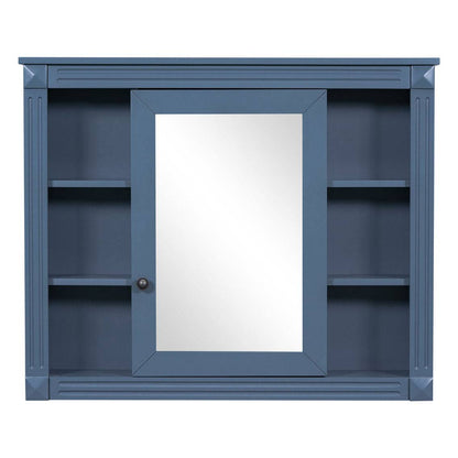 Wandmontierter Badezimmerschrank Moderner Wand Schrankschrank mit Spiegel Spiegelschrank