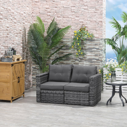 2-teiliges Patio-Ecksofa-Set