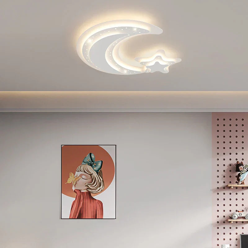 Stars Moon LED Chandelier