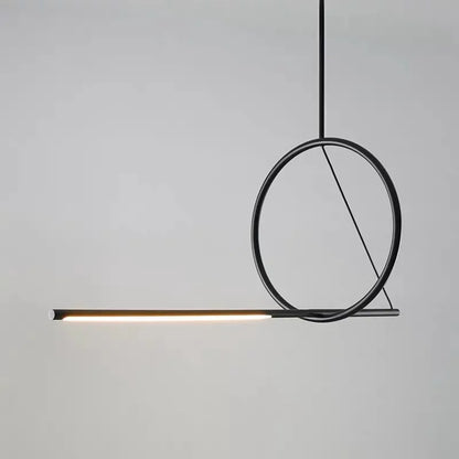 Decorbites™ Art Line LED-Kronleuchter Schwarz-Eisen-Hängeleuchte für Esszimmer Küche Bar