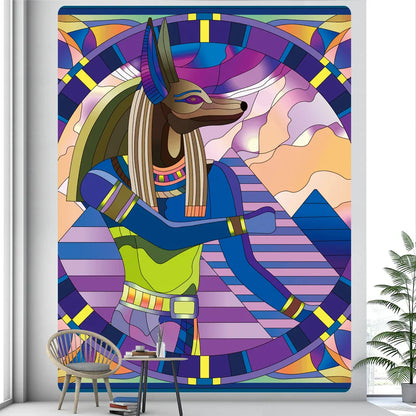Decorbites™ Ägyptische Psychedelische Wandfriese Wandbehang Hippie Boho Tarot-Dekoration